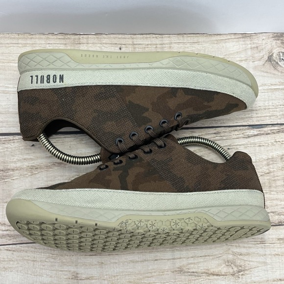 NOBULL Camo Canvas Trainer Running Shoes Sneakers Men's Athletic Sz 8.5M/W 10 - Picture 7 of 10